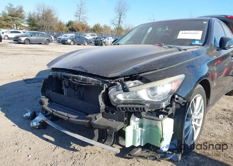 2014 Infiniti Q50 Premium z USA, uszkodzony, nr VIN JN1BV7AR7EM692356